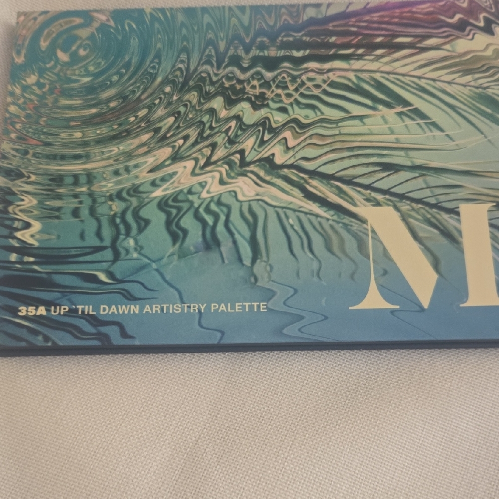 Morphe 35A Up 'Til Dawn Palette with Blues and Greens
